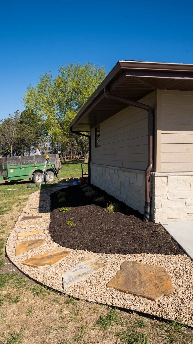 Landscaping and walkway Lincoln NE