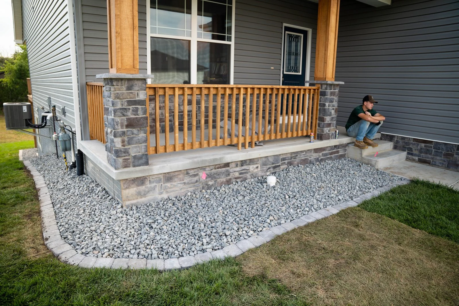 Drainage and edging Lincoln NE